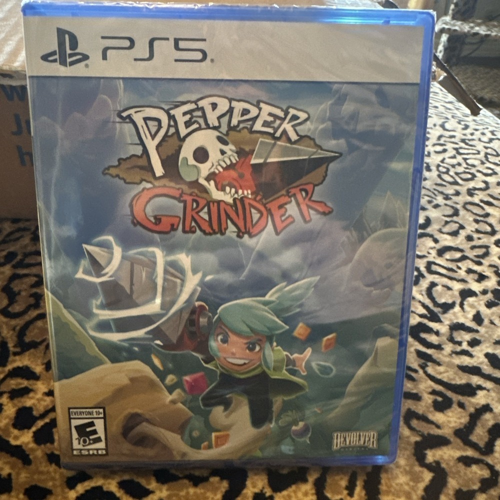 Pepper Grinder PlayStation 5 PS5 Devolver Digital 2024 NEW SEALED US ESRB E10+